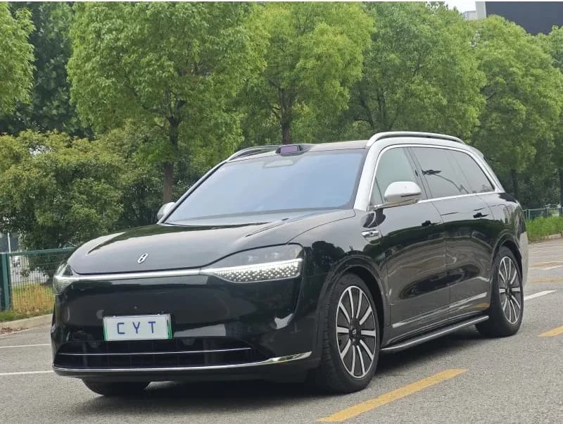 AITO M9 Ultra Electric SUV Used 6-Seater BEV with 630KM AWD ACC Cruise Control R21 Left Hand Drive Leather — photo 1
