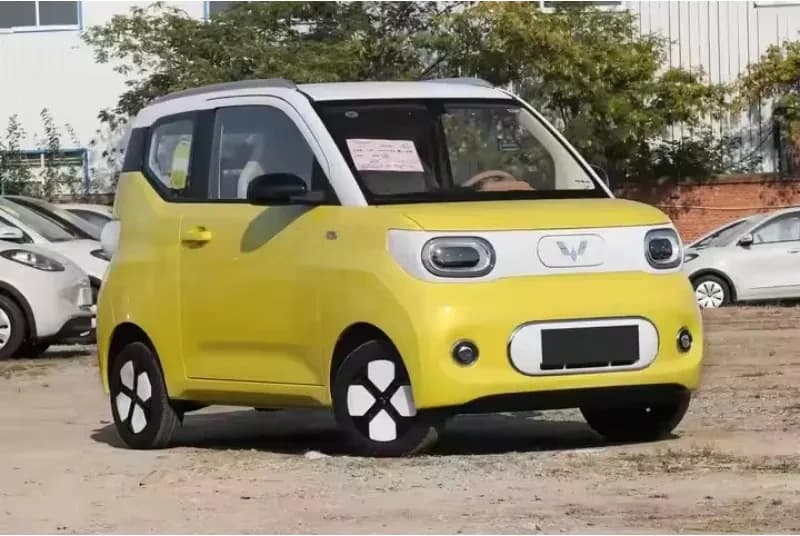 Second-Hand Wuling Hongguang MINIEV 2022 Easy Edition Mini Used Pure New Energy Vehicle — photo 1