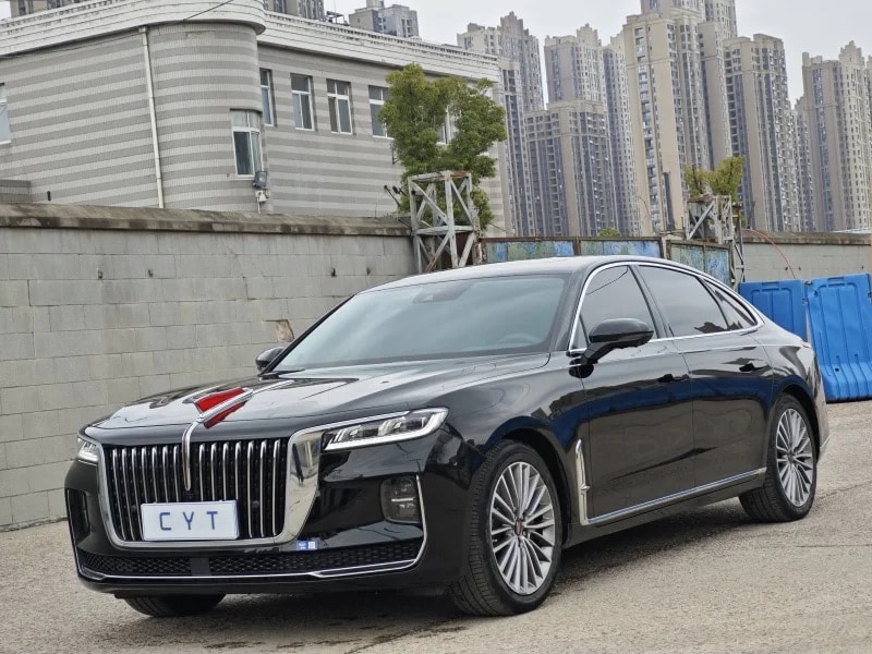 2024-2025 Hongqi H9 Luxury Sedan Euro VI Gasoline +48v Leather Seats Left Steering Online Car Trade Petrol — photo 1