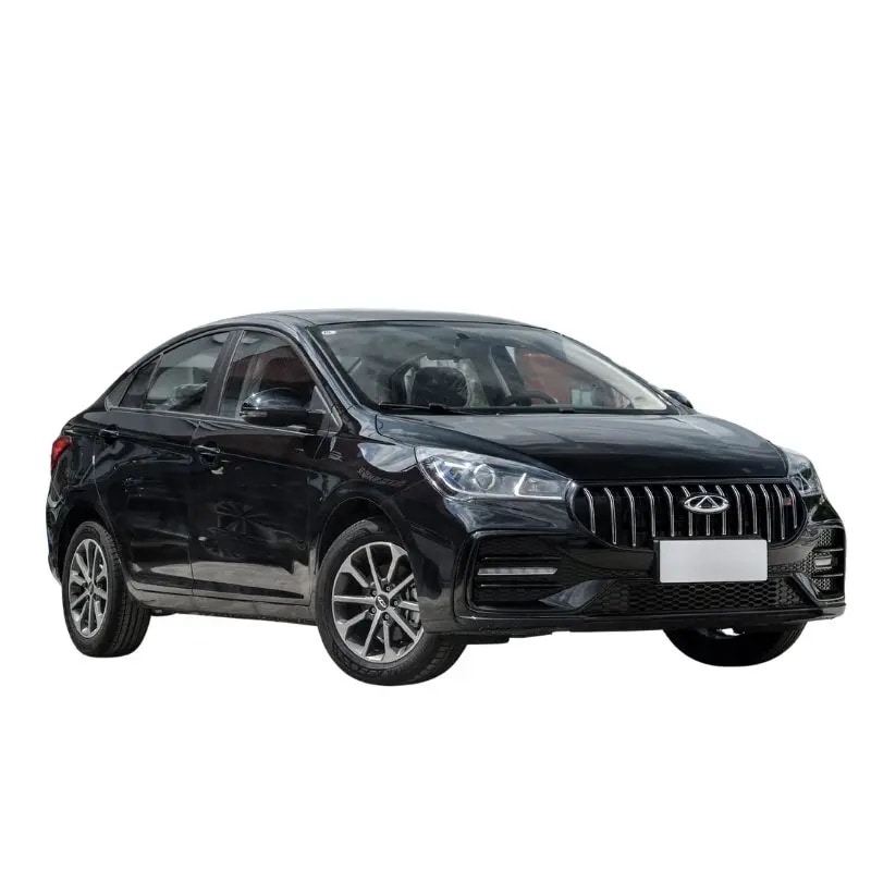 Used Chery Arrizo 5 Car with Dark Interior Leather Seats Turbo Engine FWD Drive R17 Tire Size Left Steering — photo 1