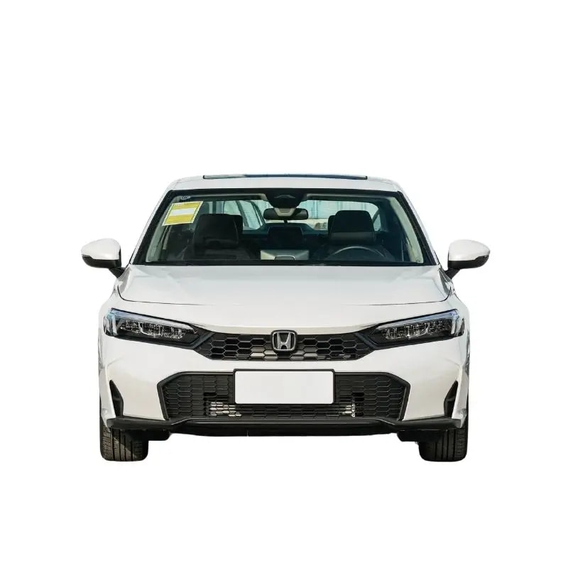 2023 Hondas Civics Hybrid Sedan Used Car Automatic Gearbox FWD Drive Leather Seats Rear Camera R16 Tires — photo 1