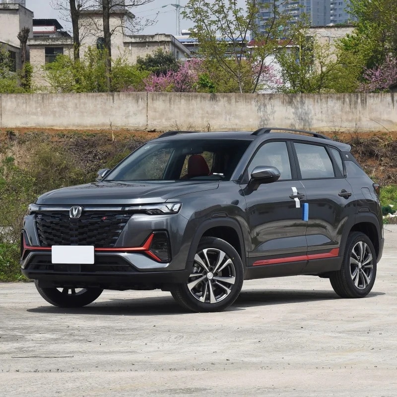 Used Changan CS35 Plus SUV Automatic Chinese Vehicle with Left Steering Dark Interior R16 Tires FWD Fabric — photo 1